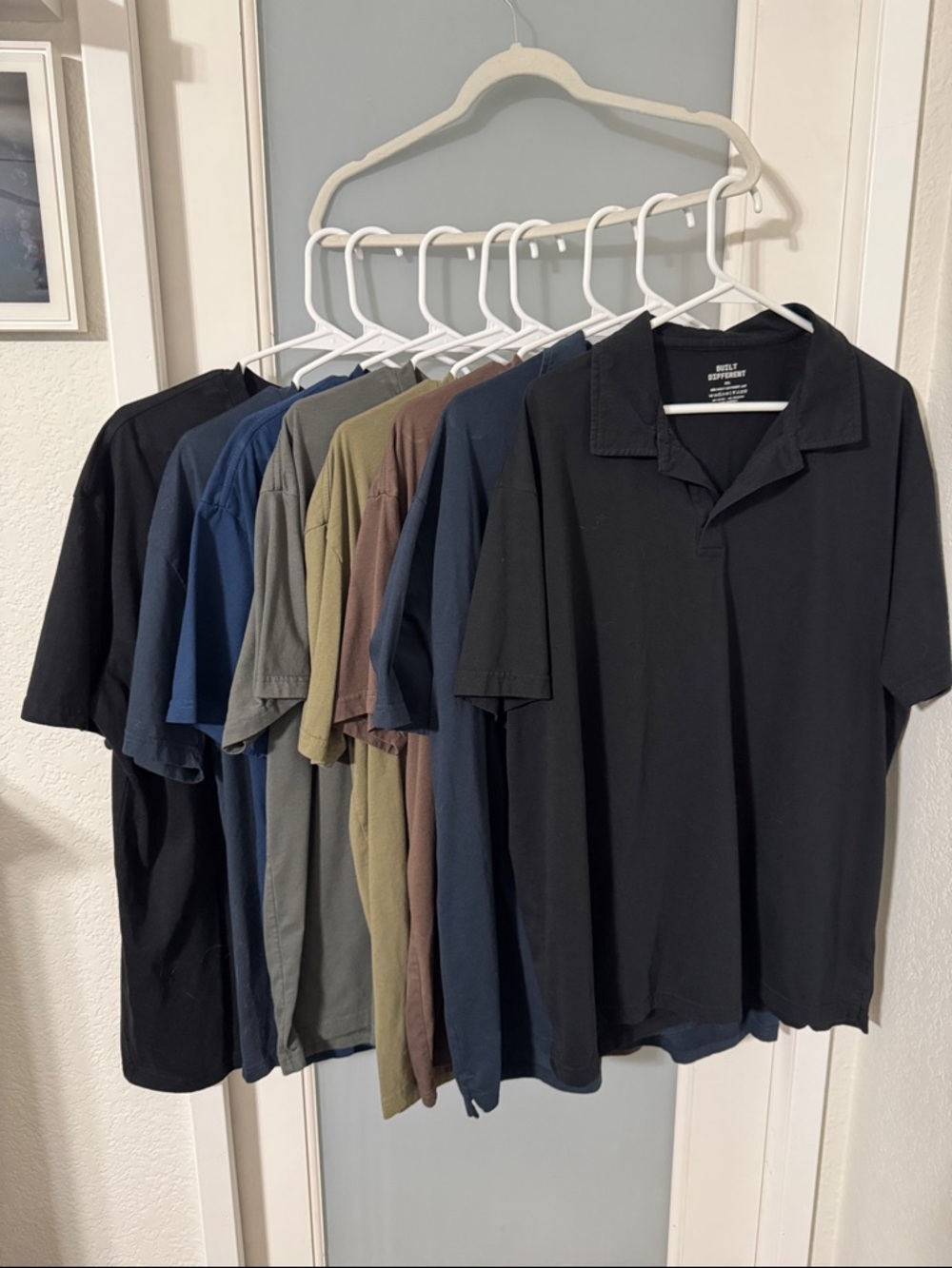 Men's Built Different Bundle! 8 shirts - 6 Crew neck, 2 Polos